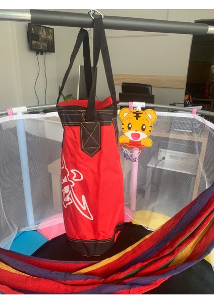 150 cm 5ft Güvenlik Fileli Ekstra Hediyeli Büyük Boy Çocuk Trambolini fırsatları