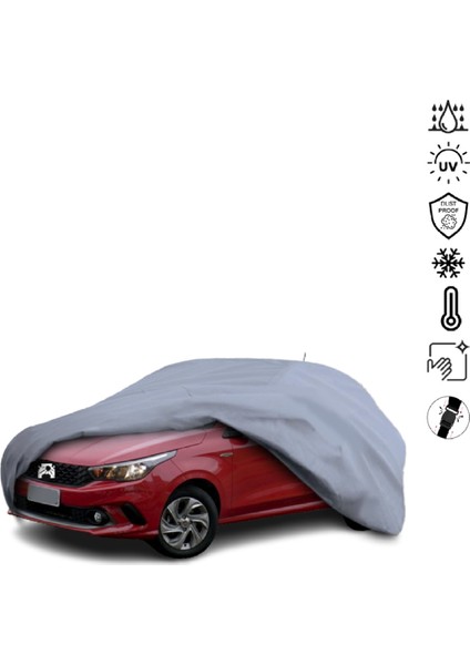 Fiat Argo (2017-) Oto Branda Miflonlu Araba Brandası
