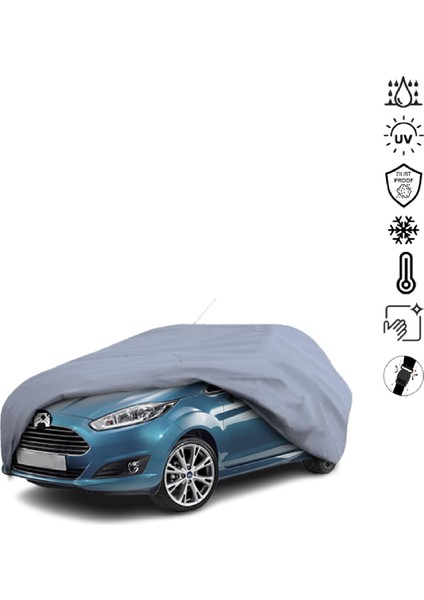 Ford Fiesta 7 Mk7 Hatchback (2008-2017) Oto Branda Miflonlu Araba Brandası