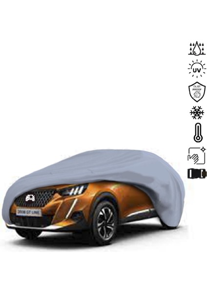 Peugegot 2008 1 (2013-2019) Oto Branda Miflonlu Araba Brandası