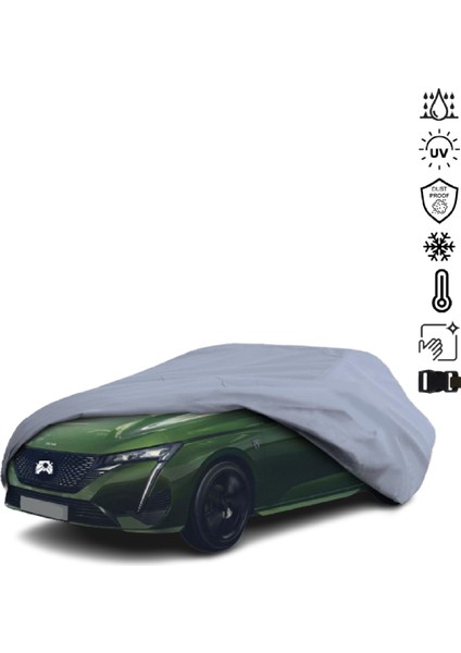 Peugegot 308 3 (2021-) Oto Branda Miflonlu Araba Brandası