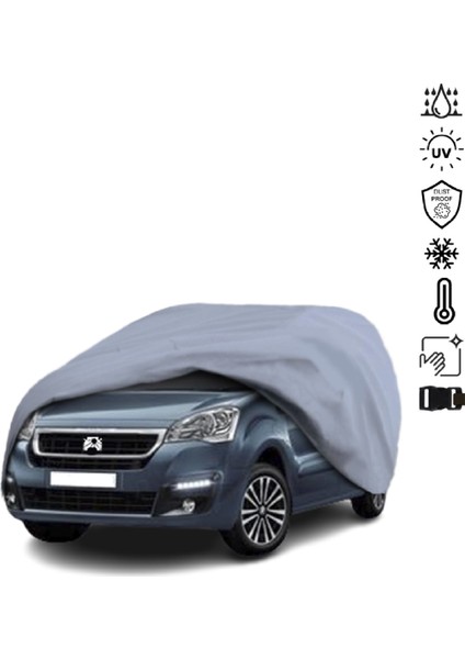 Peugeot Partner 2 Tepee (2008-2018) Oto Branda Miflonlu Araba Brandası