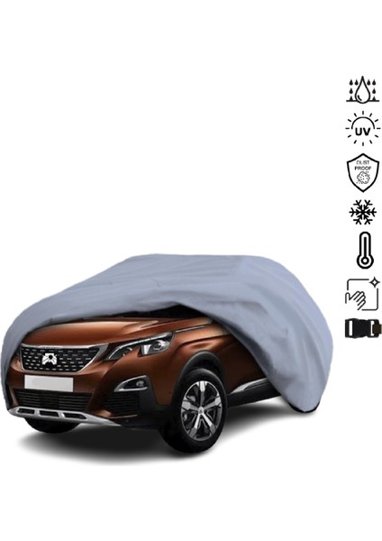 Peugegot 3008 2 (2016-2020) Oto Branda Miflonlu Araba Brandası