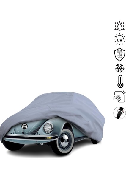 Volkswagen Beetle Clasic Oto Branda Miflonlu Araba Brandası