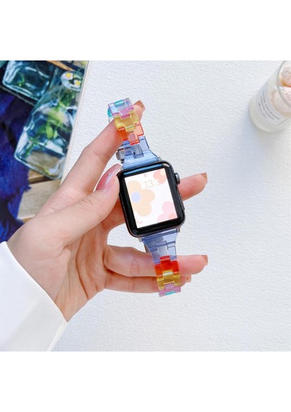 Apple Watch 5 6 7 8 Ultra 42MM 44MM 45MM Tme Rainbow Kordon fiyatları