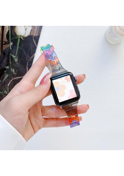 Apple Watch 5 6 7 8 Ultra 42MM 44MM 45MM Tme Rainbow Kordon fiyatları