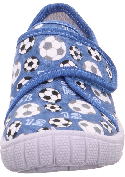 Bill Çocuk Ev Kreş Ayakkabısı Mavi Futbol modelleri