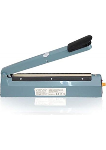 PFS-300P Poşet Ağzı Kapama Yapıştırma Kapatma Makinesi, 30 Cm, Siyah