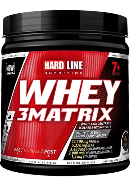 Hardline Whey 3 Matrix 210 gr Çikolata