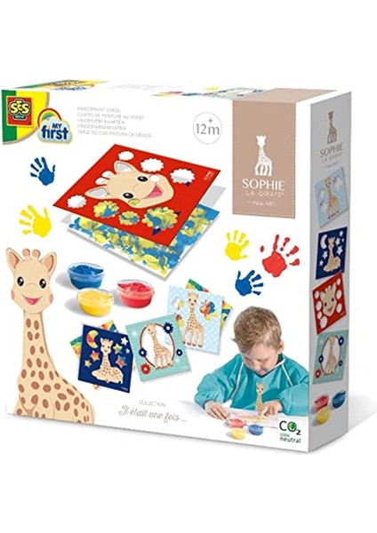 Ses Creative Sophie La Girafe - Parmak Boyası Kart