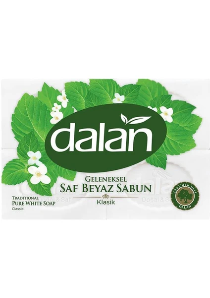 Geleneksel Dalan Saf Beyaz Sabun 250 gr x 4 Adet