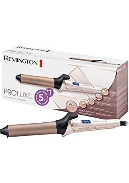 Saç Maşası Proluxe CI9132 Büyük Bukleler Için 32 Mm Optiheat Teknolojisi Pembe Altın