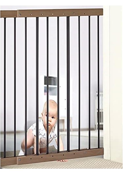 Babyjem Metal/ahşap Güvenlik Kapisi, Çok Renkli