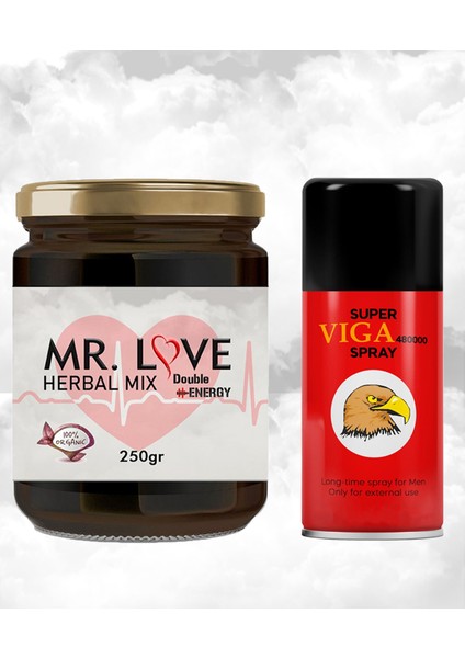 Mr. LoMrlo Sprey Viga Kırmızı 1-Adet Ginsengli 250 gr