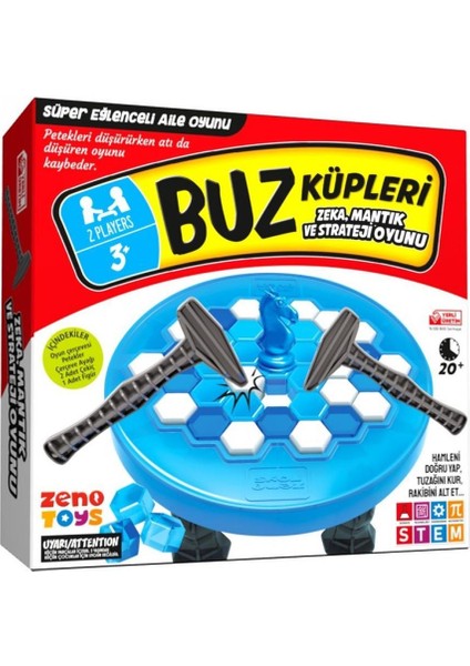 Zenotoys Buz Küpleri Zeka Mantık ve Strateji Oyunu