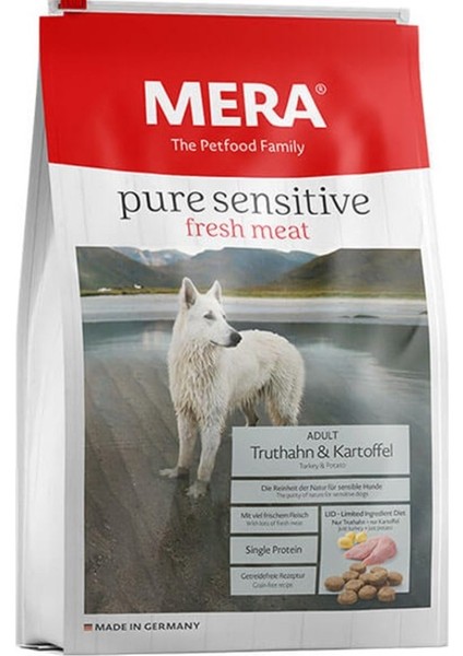 Tahılsız Hindili Patatesli Köpek Maması 12,5 kg Merahindi12,5