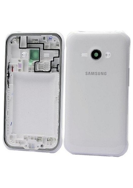 Samsung Galaxy J1 Ace J110 Kasa Muadil Kapak Tek Sim Beyaz