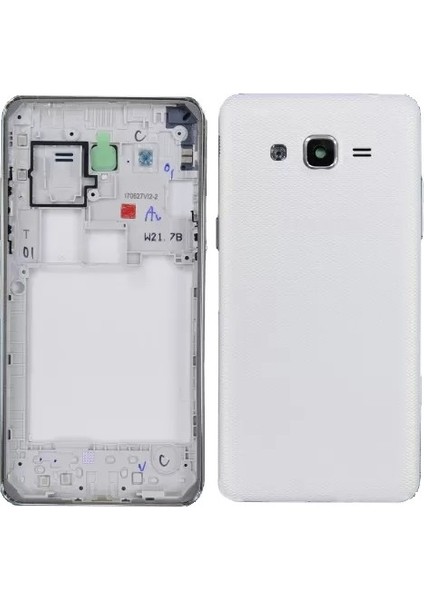 Samsung Grand Prime Plus G532 Kasa Muadil Kapak Beyaz Çıtasız