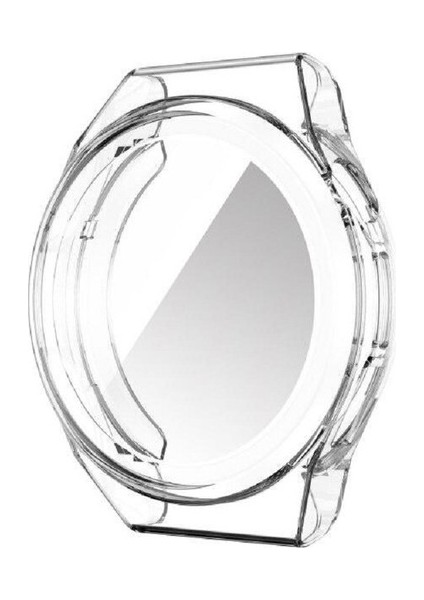 Huawei Watch Gt Runner Uyumlu Önü Kapalı Silikon Ekran ve Kasa Koruyucu Kılıf fiyatları