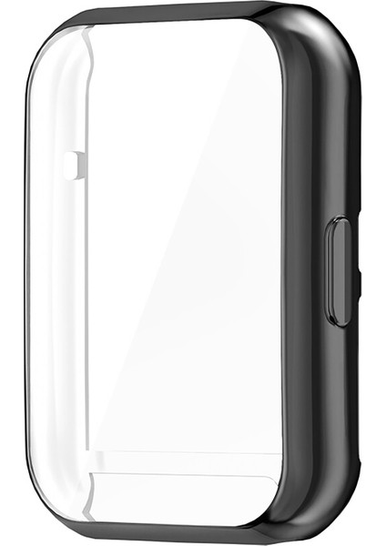 Huawei Watch Fit 2 Uyumlu Ekran Koruyucu 360 Derece Kasa Koruyucu Silikon