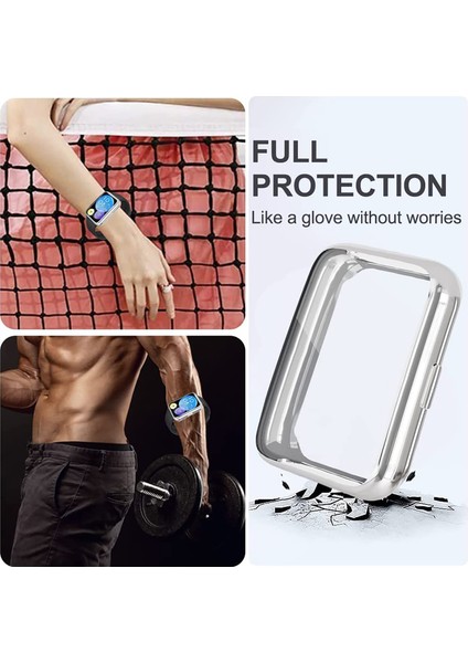 Huawei Watch Fit 2 Uyumlu Ekran Koruyucu 360 Derece Kasa Koruyucu Silikon fırsatları