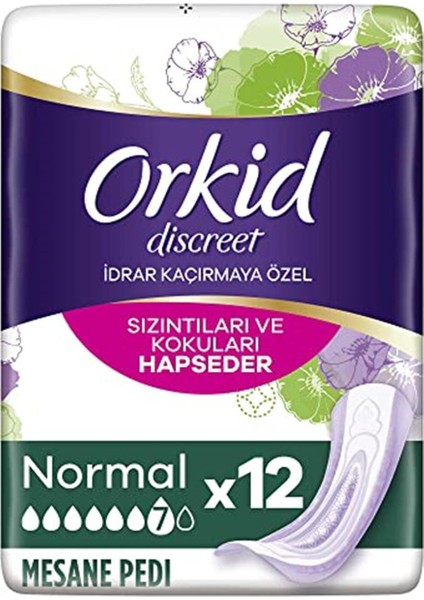 Orkid Discreet Mesane Pedi Normal 12 Adet fiyatları