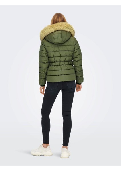 Onlcamılla Quılted Furhood Kadın Mont fiyatları