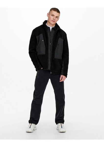 Onsvıllads Erkek Kürklü Sweat Mont modelleri