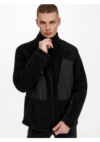 Onsvıllads Erkek Kürklü Sweat Mont fırsatları