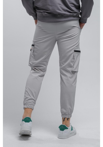Baltassare Slim Fit Fermuar Detaylı Paraşüt Kargo Cepli Erkek Eşofman Alt modelleri