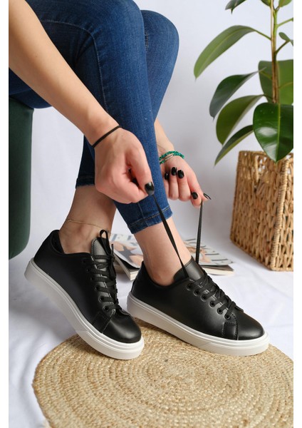 Erda Basic Bağcıklı Kadın Sneaker