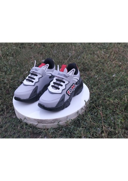 Kalın Hafif Taban Erkek Renkli Yeni Sezon Anatomik Çocuk Spor Sneakers Ayakkabı