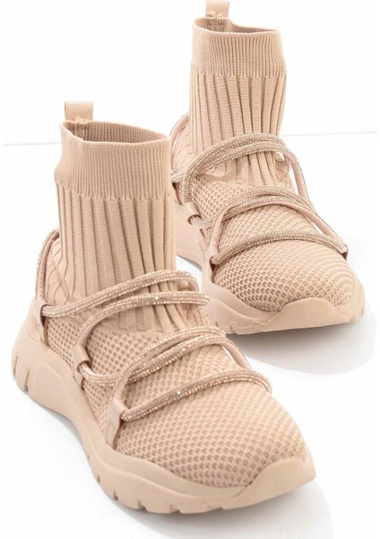 Nude Triko Kadın Sneaker K02813500182