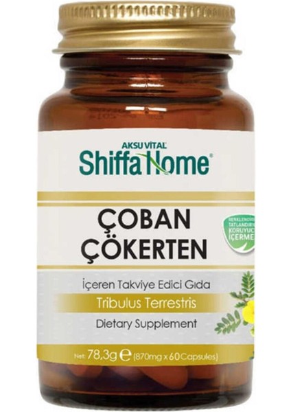 (Aksuvital) Çoban Çökerten 870 mg 60 Adet x 3 Adet