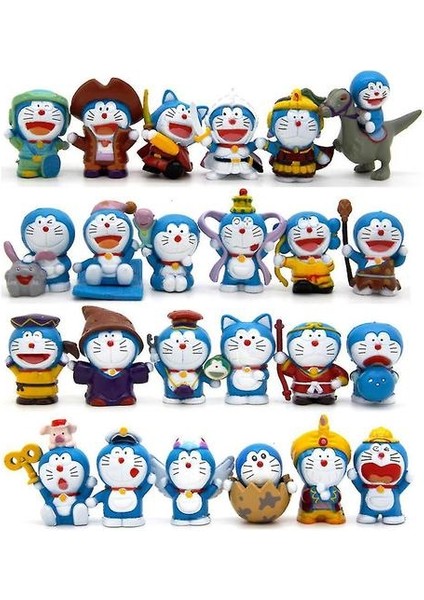 Sevimli Doraemon Mini Şekil Oyuncak Kek Dekorasyon(Yurt Dışından)