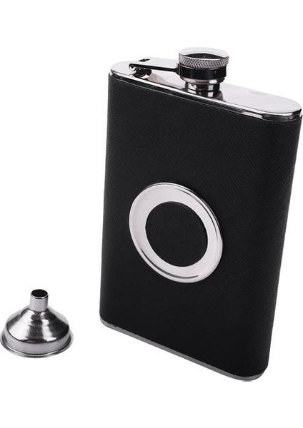 Paslanmaz Çelik 8 Oz Hip Şişesi Katlanabilir 2 Oz Shot Cam Flash Huni Halkta Atış Yapmanız Gereken Her Şişe | Kalça Şişeleri(Yurt Dışından)