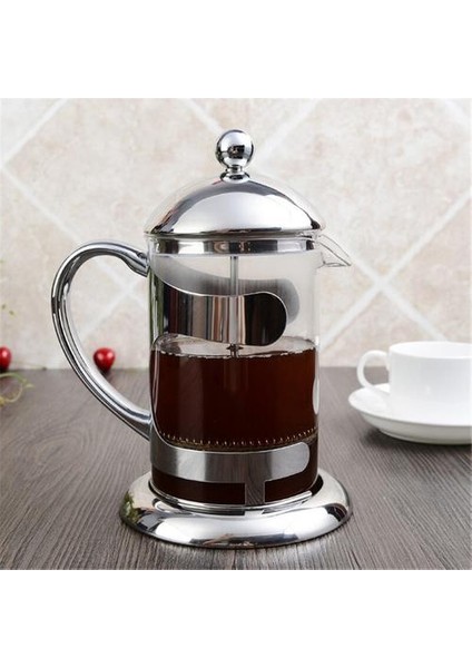 300 ml Paslanmaz Çelik Fransız Basın Çay Potu (Yurt Dışından)