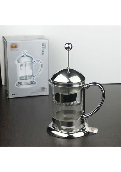 300 ml Paslanmaz Çelik Fransız Basın Çay Potu (Yurt Dışından)