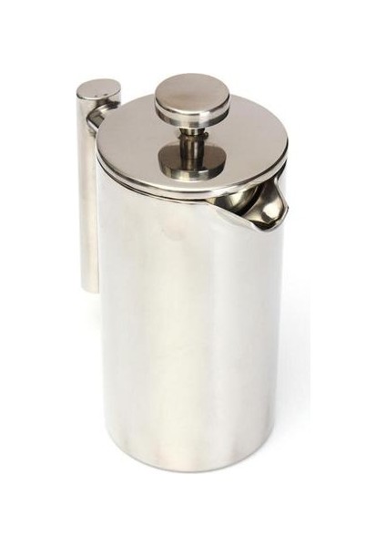 Filtre Paslanmaz Çelik Kahve Makinesi ile Çift Katmanlı Yalıtım Çaydanlığı 350ML (Yurt Dışından)