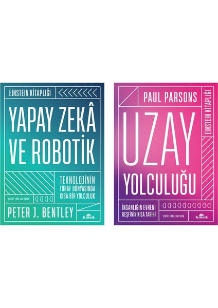 Yapay Zeka ve Robotik ve Uzay Yolculuğu  (Ciltli) 2 Kitap Set