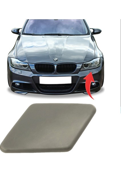 Bmw 3 Serisi E90 Far Yıkama Kapağı Sol 2005-2007 61678031307