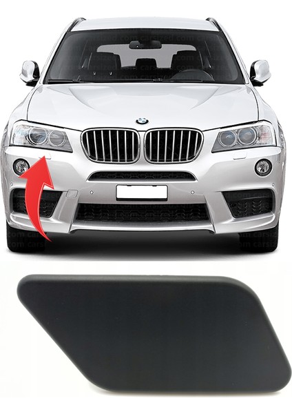 Bmw F25 X3 Far Yıkama Kapağı Sağ 2009-2017 51117212954