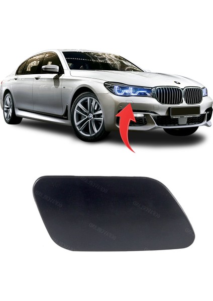 Bmw 7 Serisi G11 Far Yıkama Kapağı Sağ 2015-2018 51117405596