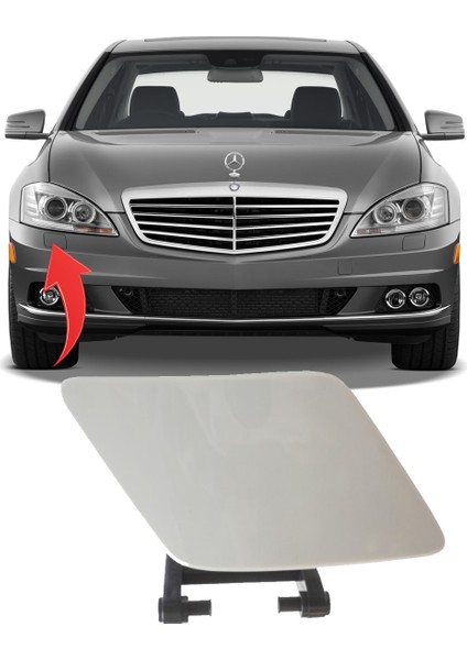 Mercedes S Class W221 Far Yıkama Kapağı Sağ 2005-2013 2218801405