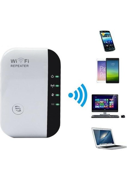 Kablosuz Wifi Tekrarlayıcı Wifi Range Genişletici Yönlendirici Wi Fi Sinyal Amplifikatörü 300 Mbps 802.11N / B / G Wifi Ultraboost Erişim Noktası(Yurt Dışından)