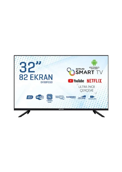 OV32F150 32  Hd Ready Androıd Smart Tv