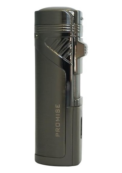 Dört Torch Gunmetal Puro Çakmağı