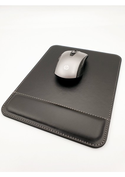 Suni Deri Bilek Destekli Mouse Pad