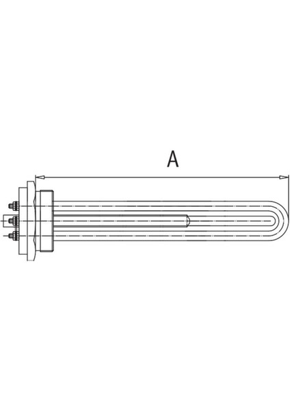 7500W Trifaze Kovanlı Kazan Rezistansı Ø8.5mm Ci-Ni K103 Kalite Orjinal Paslanmaz Türk Mal Resistanz fiyatları