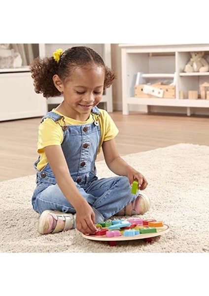 Melissa & Doug 18593 Ahşap Saat, 13 Parça modelleri